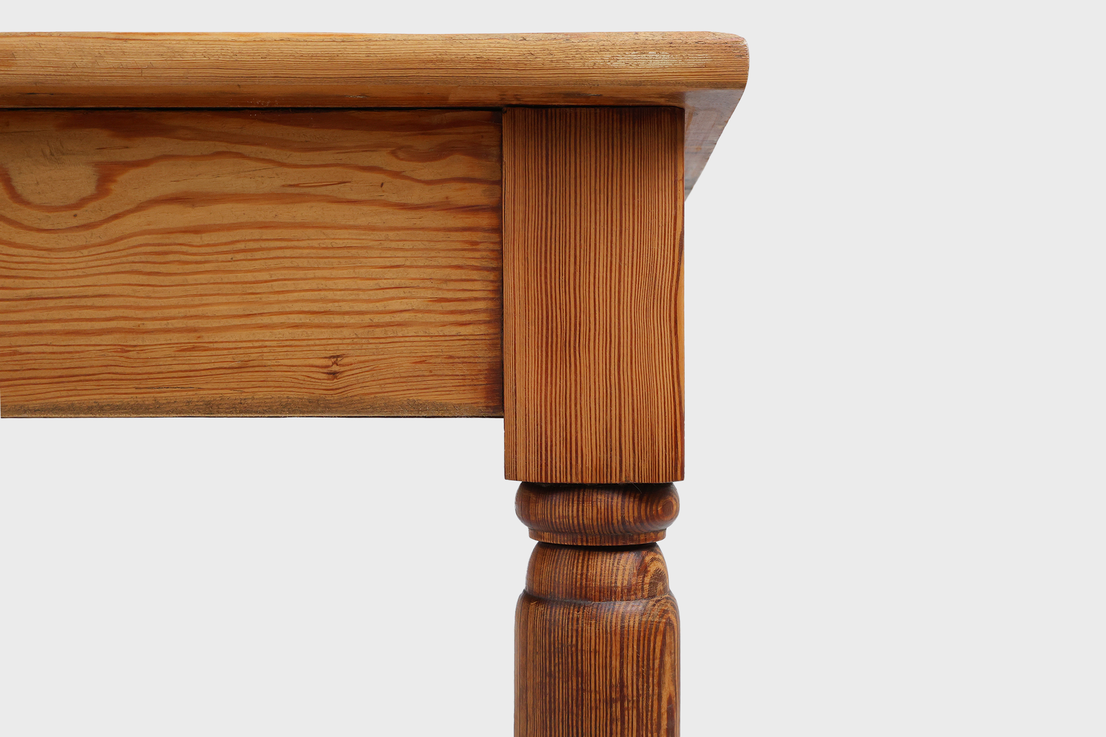 Large French rustic farmhouse table in oak wood, ca. 1850thumbnail